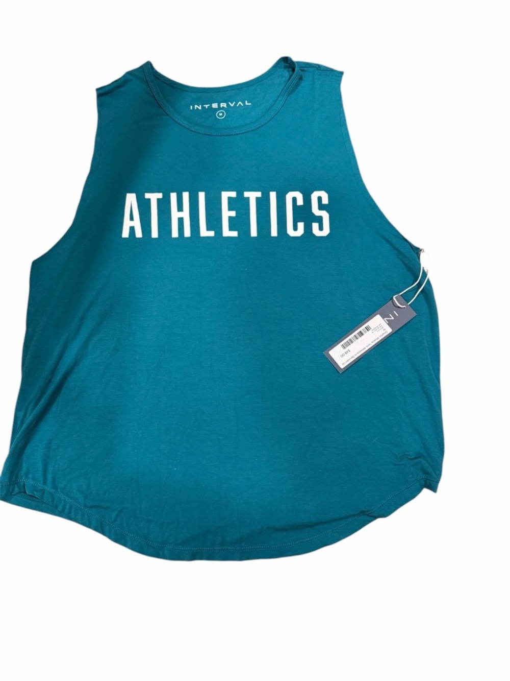 Women’s Teal ATHLETICS Muscle Tank